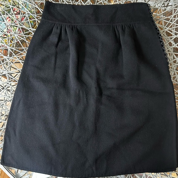 Vintage Krizia black cashmere mini skirt with multi button detail - Picture 4 of 8